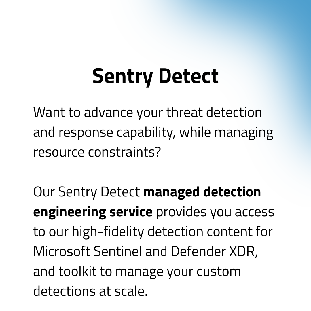 sentry detect 