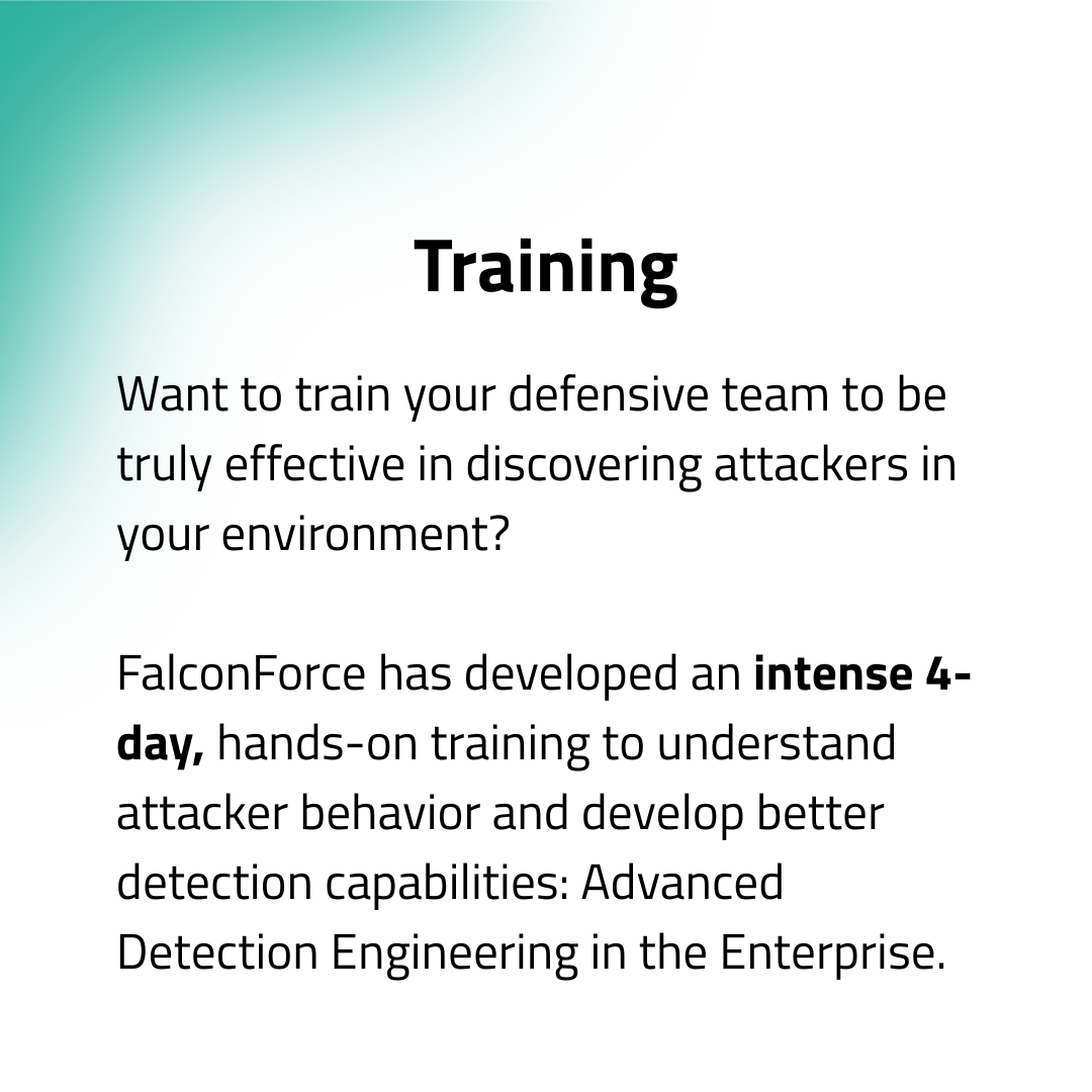 training FalconForce